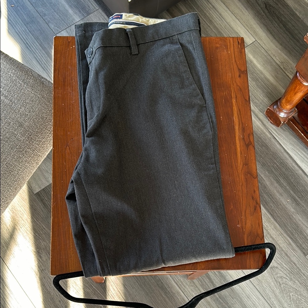 Men's Charcoal Dress Pants